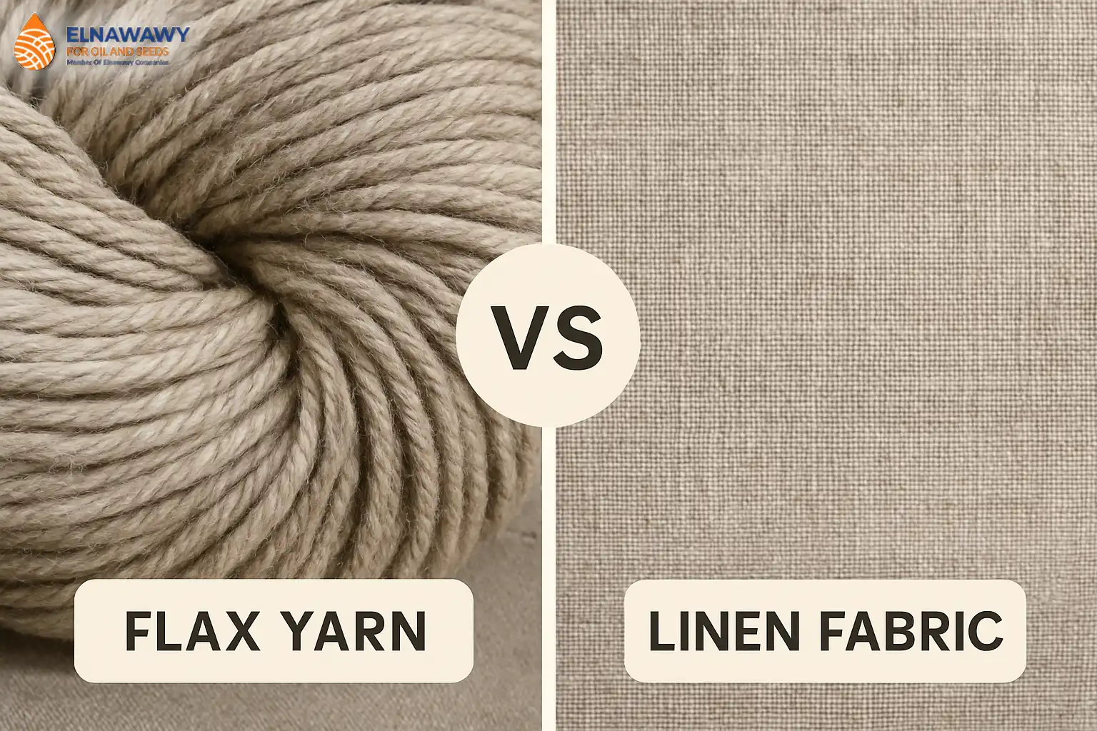 Flax Yarn vs Linen Yarn Fabric comparison