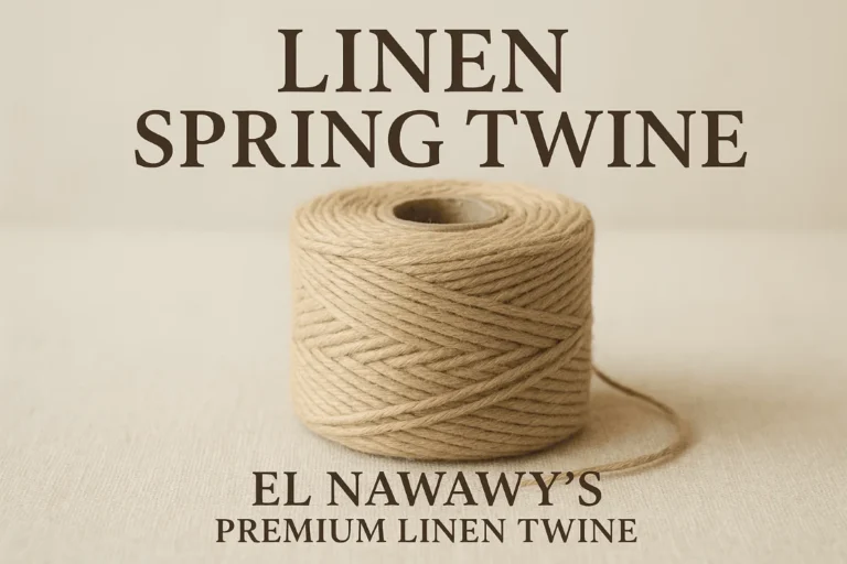 Ficelle de lin pour printemps